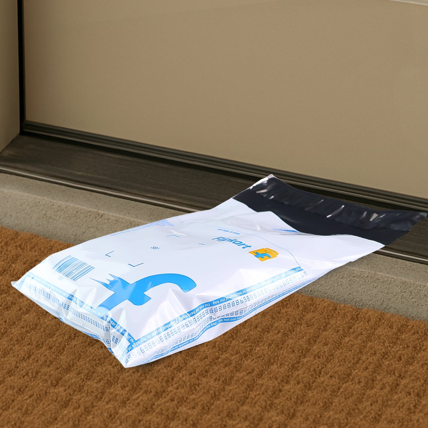 Flipkart branded opaque small courier packaging bags for lightweight shipping