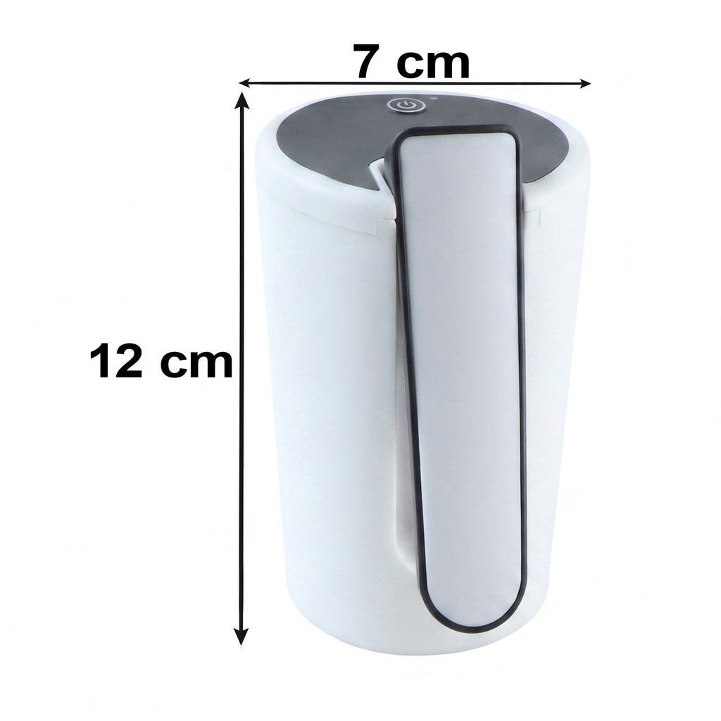 White water dispenser pump with dark spout, compact design (7 cm x 12 cm)